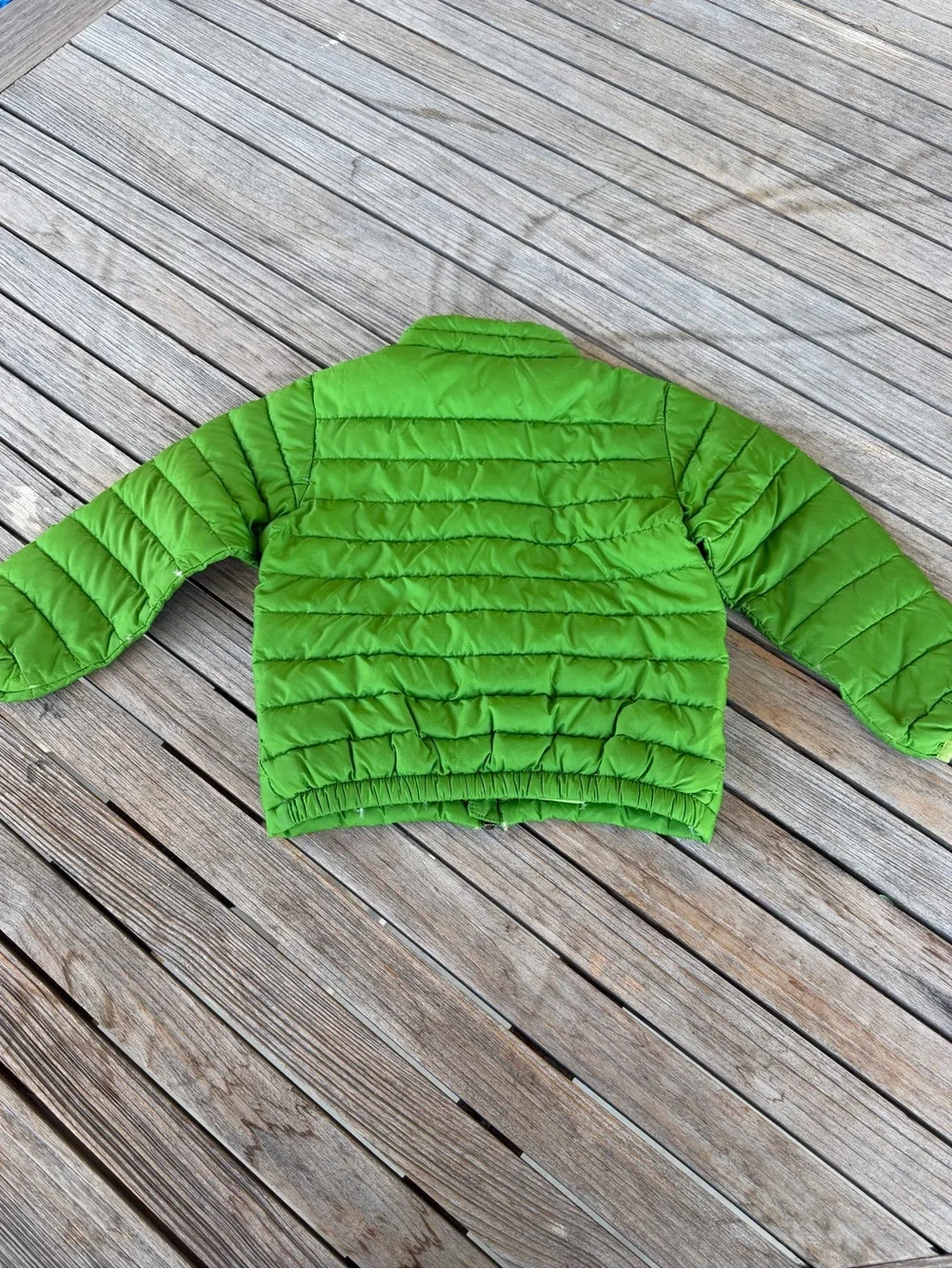 Patagonia Puffer Jacket Down Insulated Kelly Green 3T Unisex Play Condition